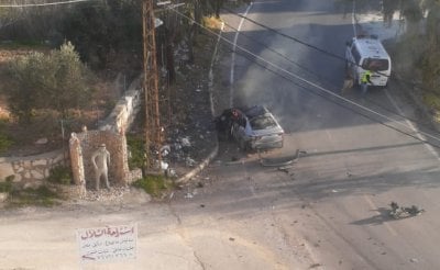 إسرائيل تواصل خروقاتها... استهداف سيارة في برعشيت!