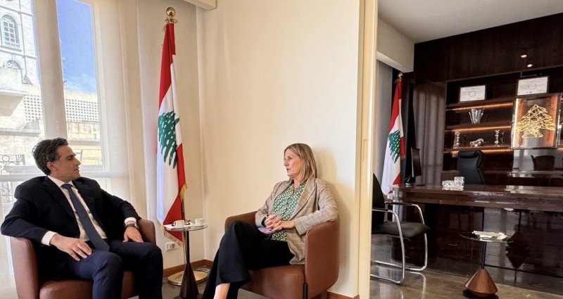 لقاءٌ بين حمية والسفيرة النرويجية