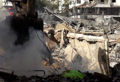 مافيا الأنقاض في الضاحية: إستغلال فاضح وأخطار محدقة