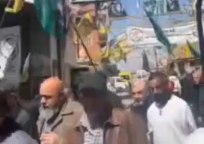 بالفيديو: مسيرة حاشدة في بعلبك تنديدًا بمجازر إسرائيل في غزة