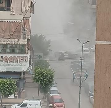 بالصورة: انهيار مبنى في الضاحية الجنوبية لبيروت