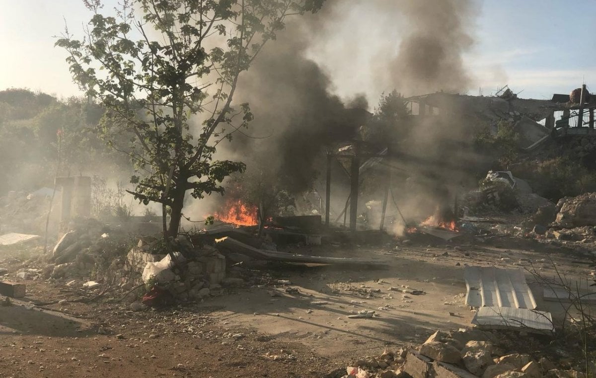 هجمات إسرائيل مستمرة جنوباً: غارة على غرفة جاهزة (فيديو)
