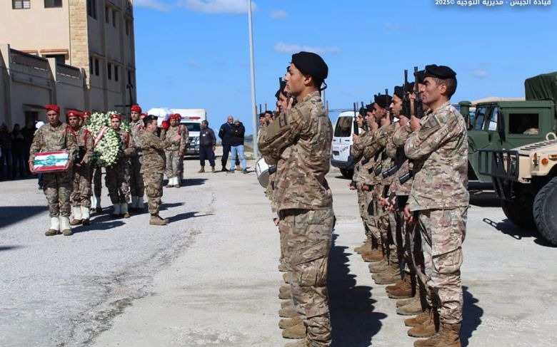 وداع مهيب لشهيد "الجيش" فادي الجاسم!