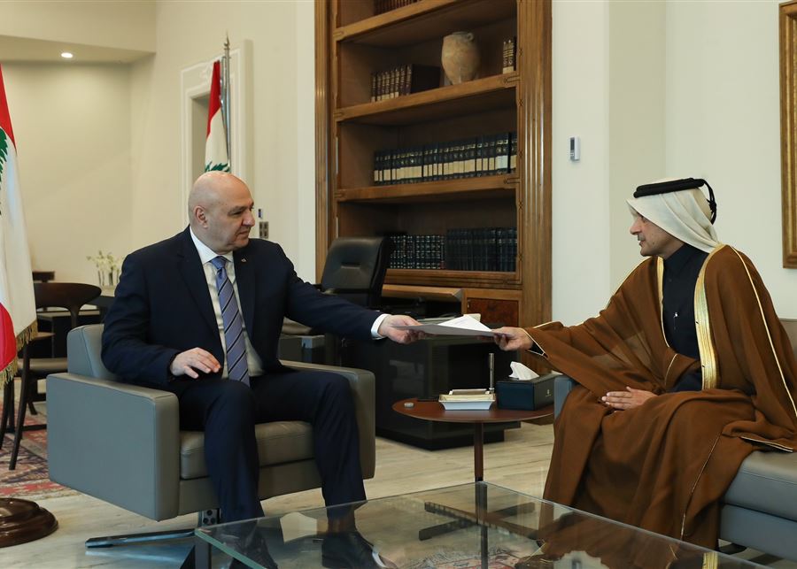 مفاتيحُ دعمٍ جديدة للبنان... عون إلى الدوحة