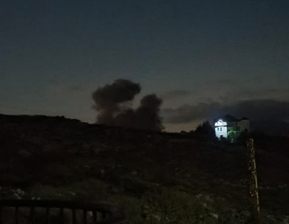 بالصور: غارة إسرائيلية على الجنوب!