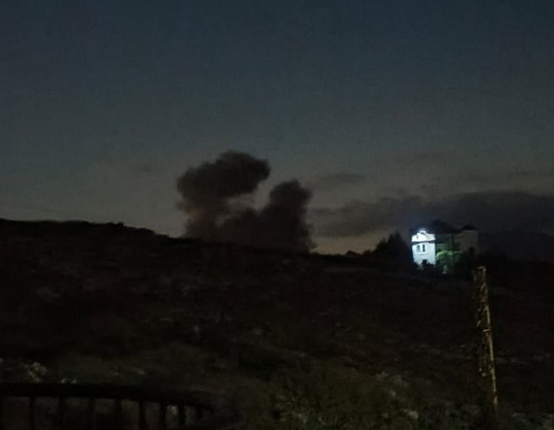 بالصور: غارة إسرائيلية على الجنوب!
