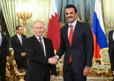 أمير قطر يطلع بوتين على تفاصيل لقائه مع أحمد الشرع
