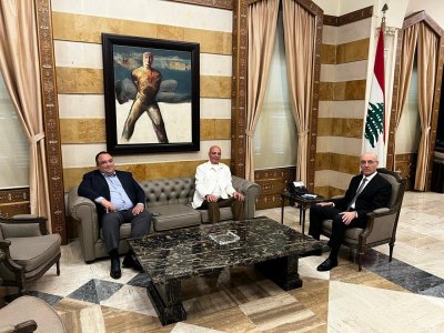هاشمية يزور الحجار.. ونقاش حول التطورات: بيروت ستبقى عنواناً للدولة