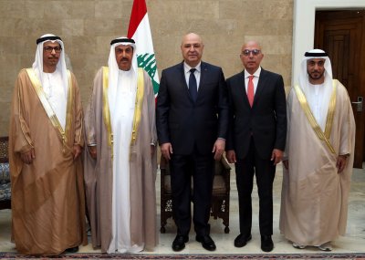 بعبدا تستقبل رسالة دعم إماراتية!