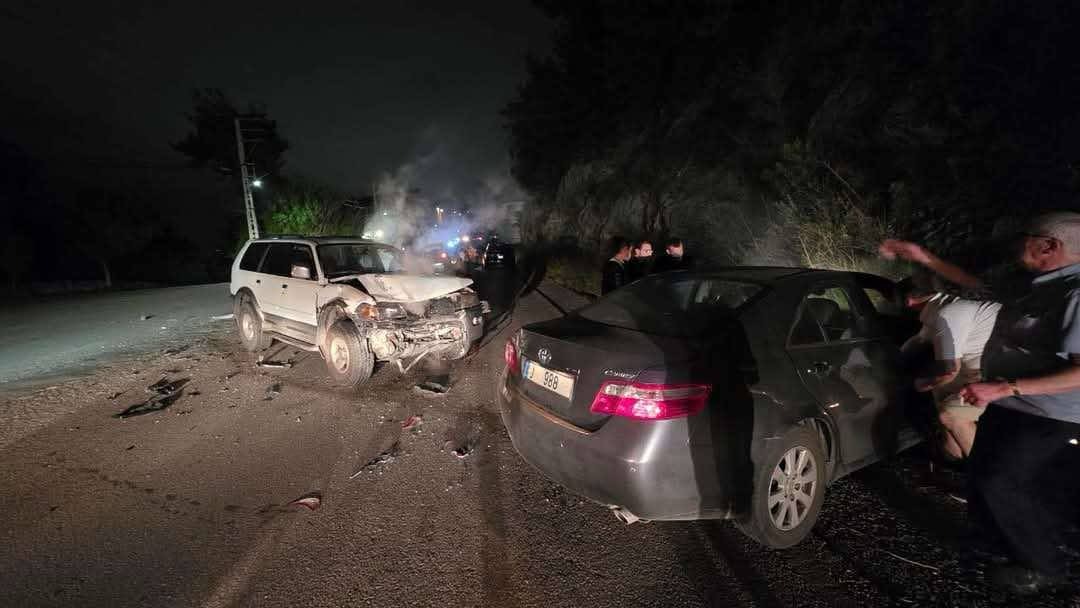 المطران حنا علوان يتعرض لحادث سير مروع على طريق بكركي