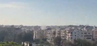 غارات تحذيرية تستهدف الموقع المهدد في الحدت (فيديو)