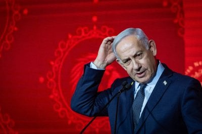 بالصورة: موكب نتنياهو يتعرض لحادث قرب مكتبه في القدس