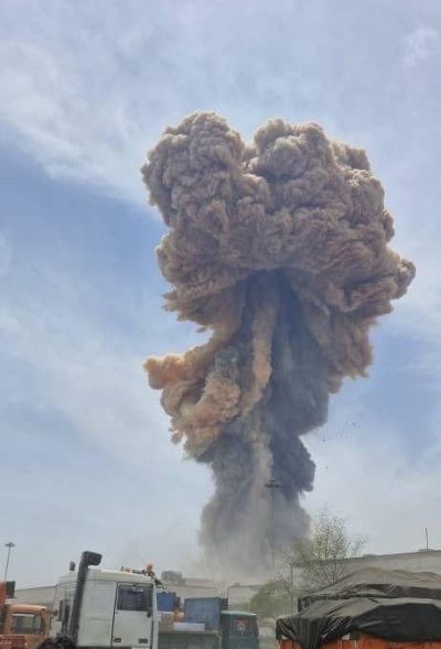 بالفيديو: انفجار كبير في إيران