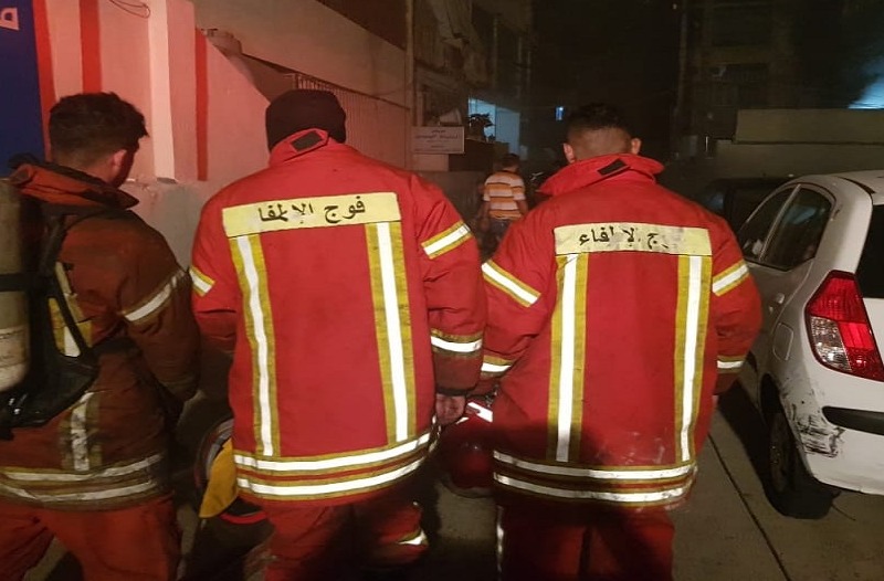 "دون تسجيل إصابات"... الدفاع المدني يخمد النيران جراء الغارة على الضاحية