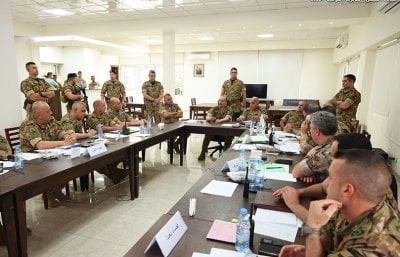 جولة لهيكل في غرفة عمليات جبل لبنان