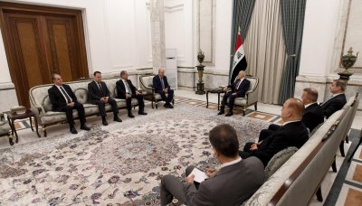 جابر وصدي يختتمان زيارتهما للعراق