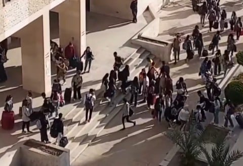 فيديو يكشف عن هجرة طلاب دروز للسكن الجامعي في دمشق