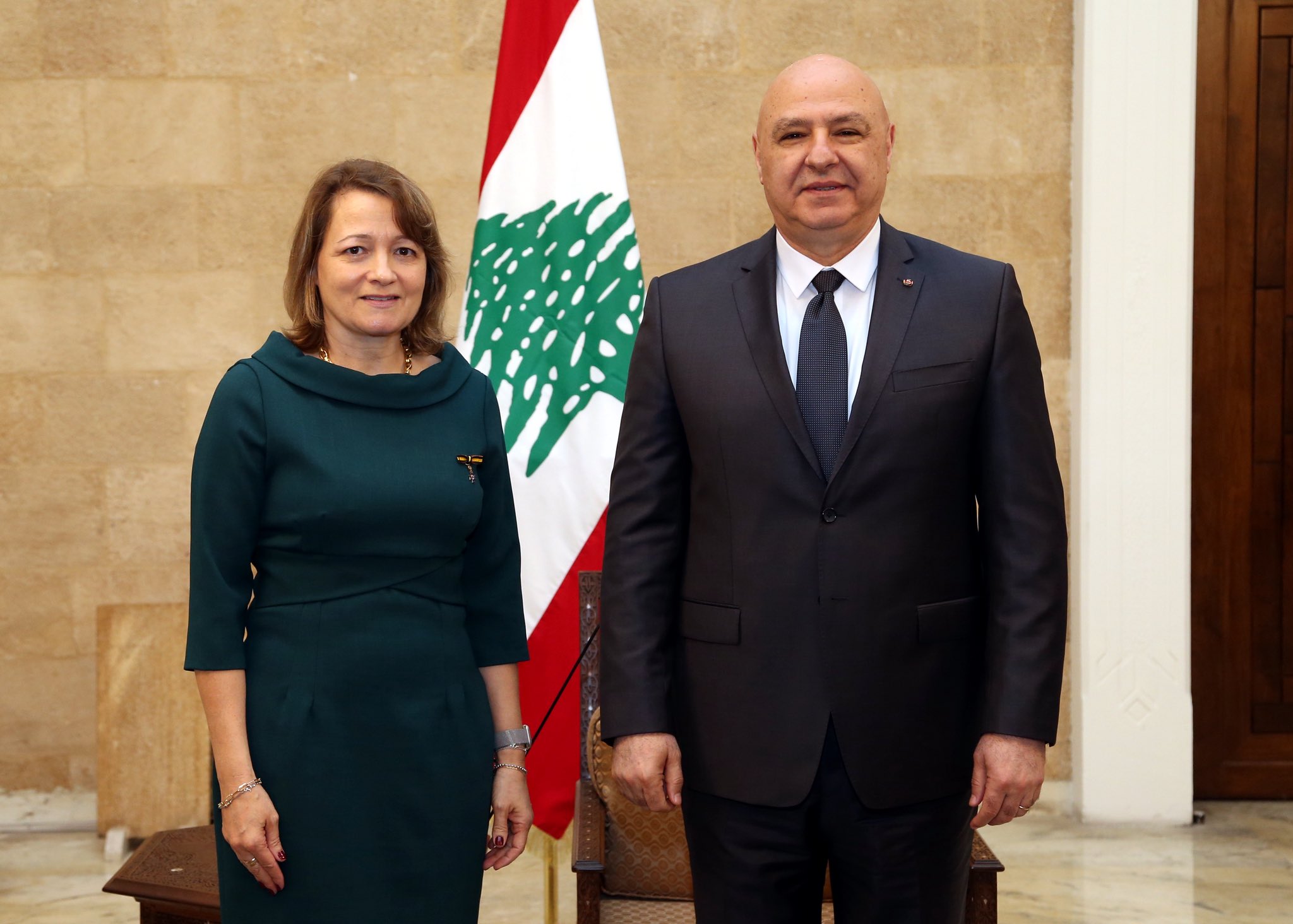 سفيرة البرتغال VANDA MARIA DIAS STELZER SEQUEIRA