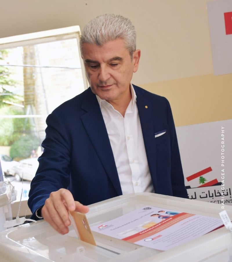 الخوري يصوّت في بشري: البلدية بداية 