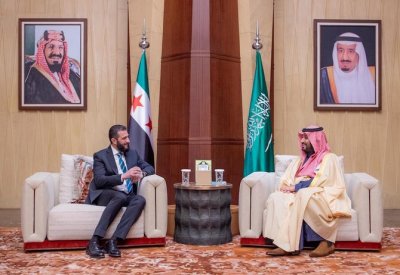 بن سلمان والشرع يتناولان تطورات الوضع السوري