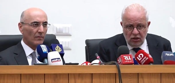 من داخل سجن رومية... نصار والحجار يعلنان إعادة تفعيل المحكمة (فيديو)