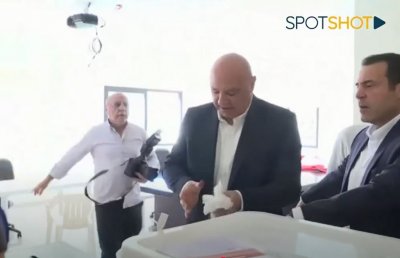 في أول اقتراع له... عون من العيشية: 