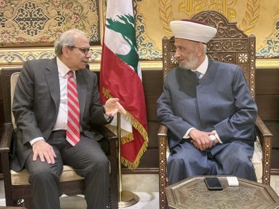 دريان يطالب بمحاكمات عادلة للموقوفين ويشيد بإدارة الحكومة للانتخابات