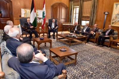 في عين التينة... بري وعباس يبحثان التطورات الفلسطينية واللبنانية