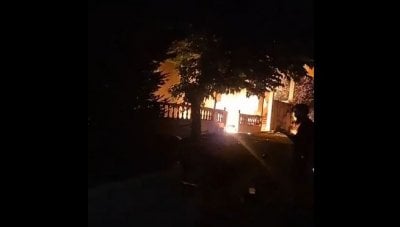 حريقٌ ليلي... انفجار قارورة غاز يشعل منزلاً في البابلية