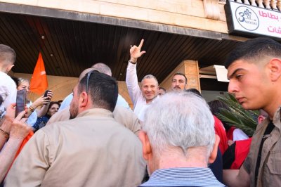 بالفيديو والصور: باسيل يزور جزين وسط الهتافات والزغاريد 
