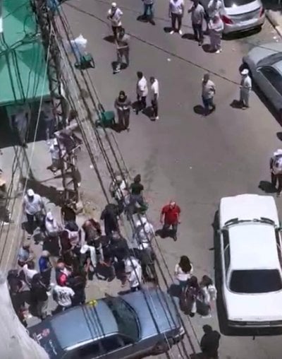 إشكالات  وتضارب قرب مراكز الإقتراع  في صيدا!