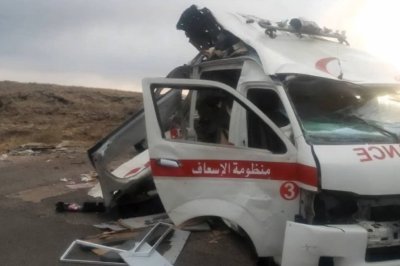 في ريف السويداء... إصابة 6 أشخاص جراء انفجار عبوة ناسفة بسيارة إسعاف