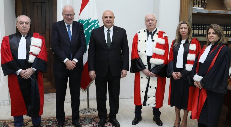٣ قضاة جدد في مجلس القضاء الأعلى... ويقسمون اليمين أمام الرئيس