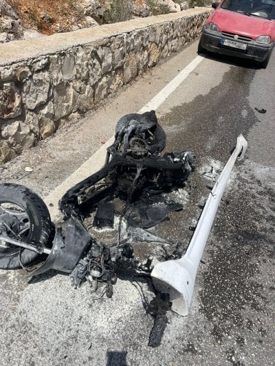 استهداف دراجة نارية على طريق ارنون الشقيف... وسقوط شهيد (صور)