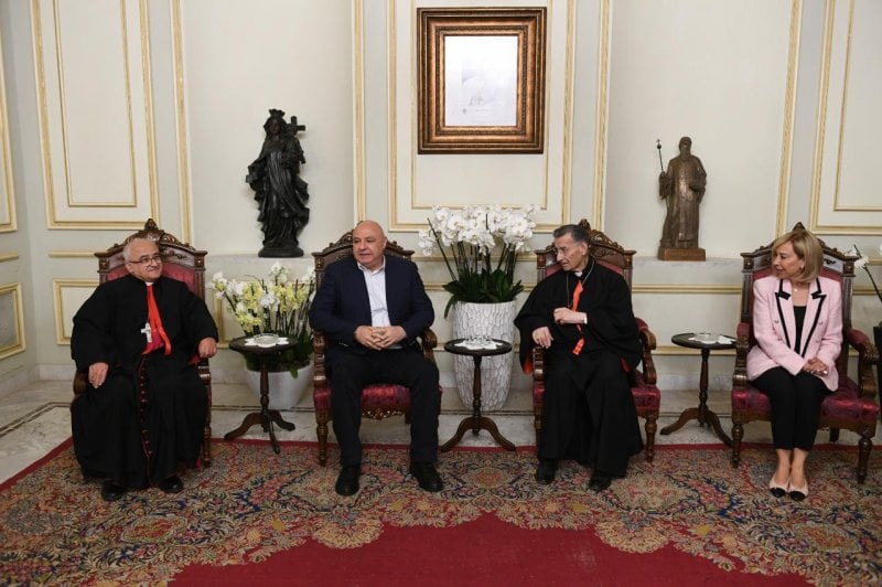 بالصورة: عون والسيدة الأولى يزوران الراعي