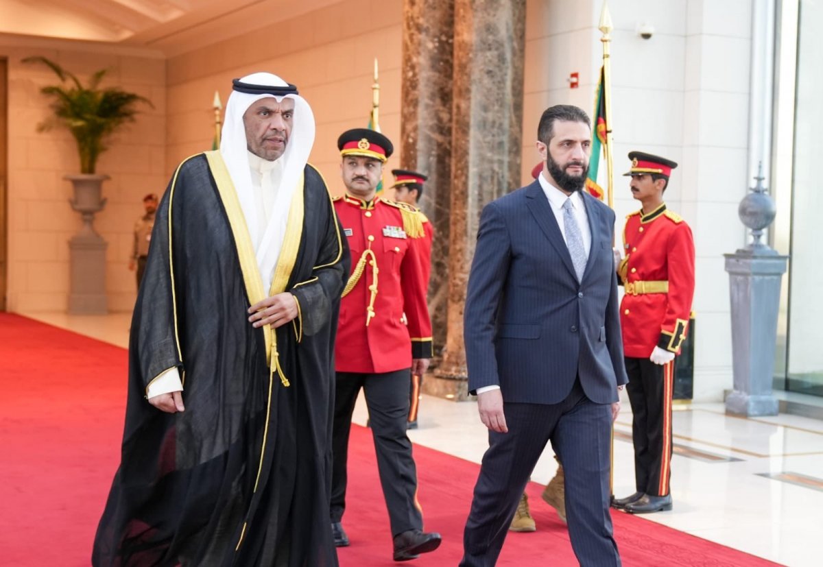الشرع من الكويت: منفتحون على أشقائنا العرب