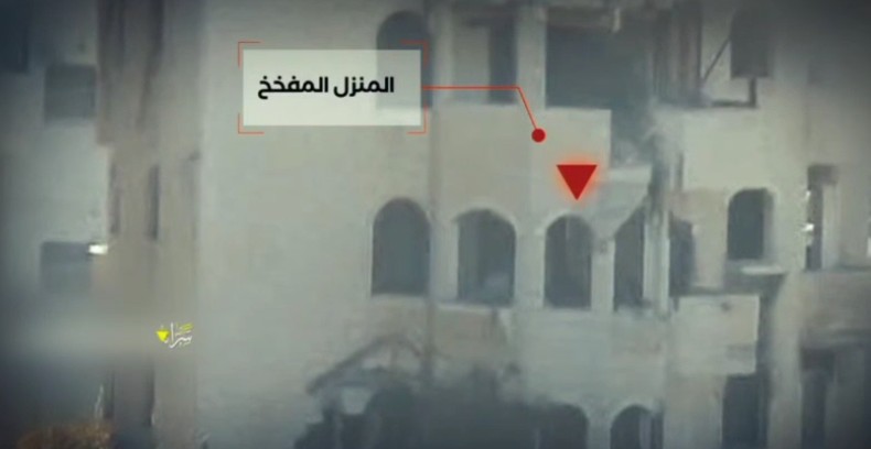 بالفيديو: لحظة تفجير  منزل بداخله قوة إسرائيلية في غزة
