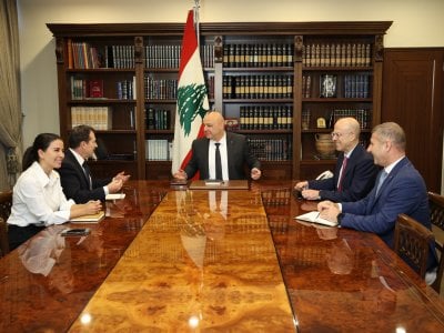سلسة لقاءات لعون... 