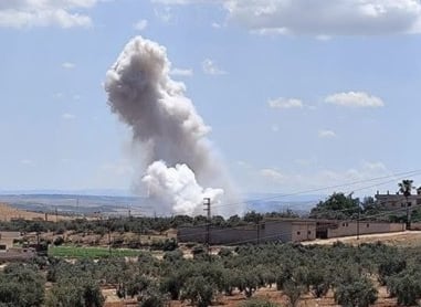 انفجار عسكري يضرب محيط مطار حماة... والضحايا من المدنيين!