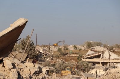 جنوباً... استهداف مباشر لجرافة في يارون!