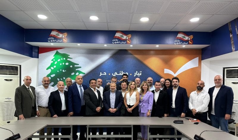 "تعزيز الإنماء أولويتنا"... باسيل يستقبل وفودًا من بلديات عاليه