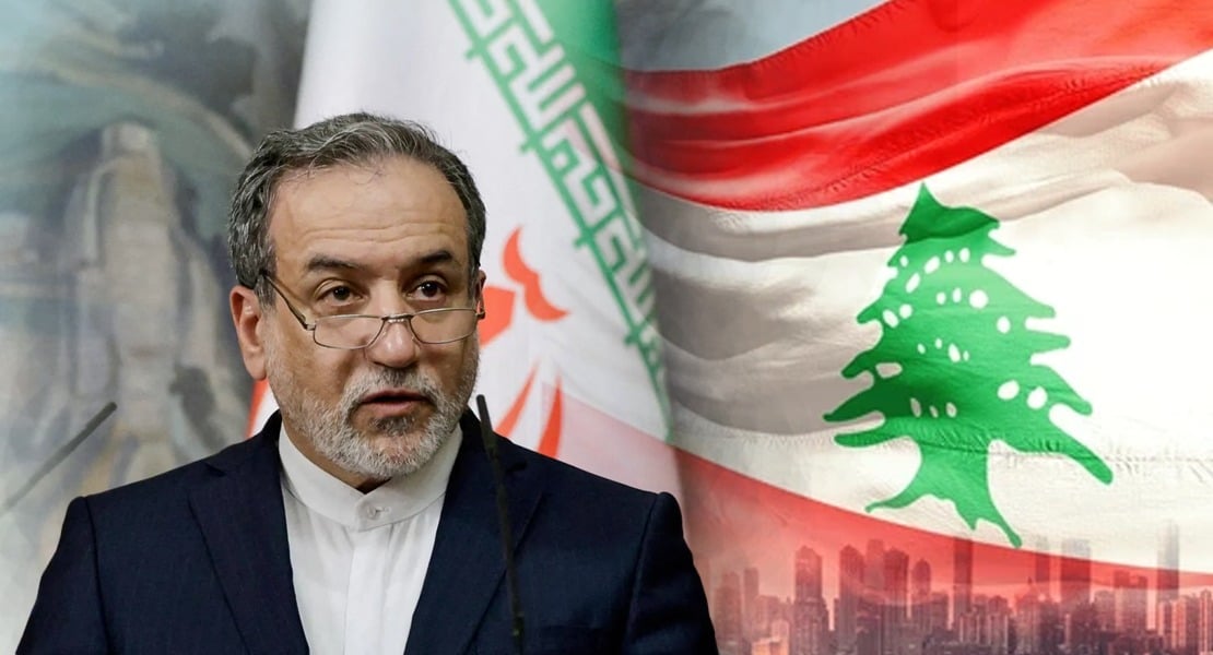 من بيروت... عراقجي يؤكد دعم إيران الكامل لسيادة لبنان ووحدته الوطنية