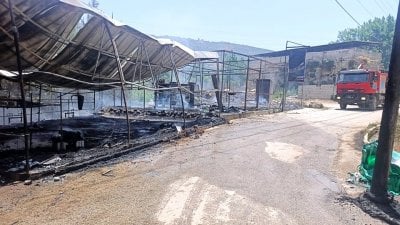 حريق كبير يلتهم مطعمين على ضفاف النهر في زغرتا... والخسائر فادحة! (صور)
