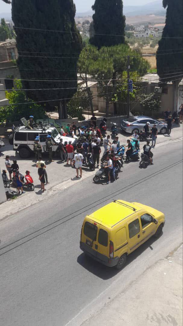اعتراض دوريات لليونيفيل دخلت صريفا من "دون تنسيق" (فيديو)