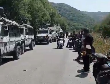 دورية لليونيفل تواجه اعتراضاً محلياً في وادي الحجير (فيديو)
