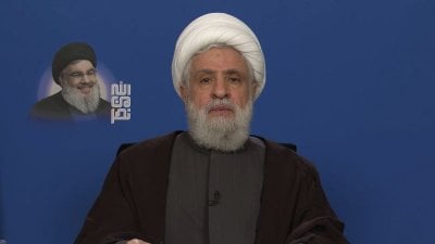 نعيم قاسم يؤكد وقوفه مع إيران: 