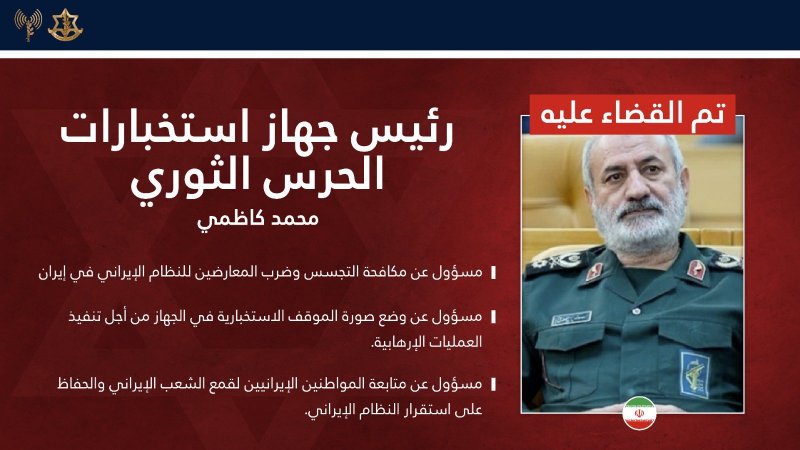 غارة على مبنى تُسقط 4 من كبار قادة "الظل" الإيرانيين