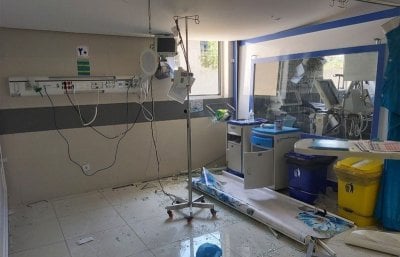 إسقاط مسيرات إسرائيلية وقصف يستهدف مستشفى في إيران!