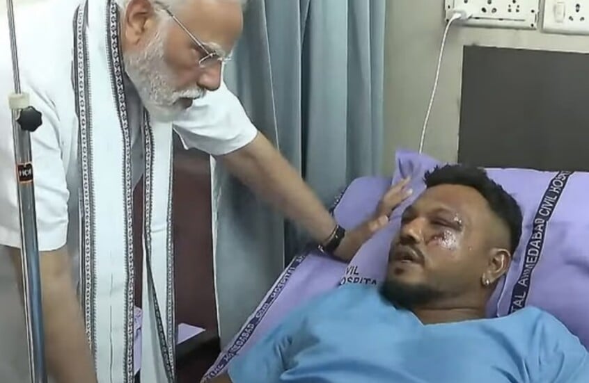 "خرج مشيًا قبل أن تشتعل"... ناجٍ وحيد من كارثة الطائرة الهندية!