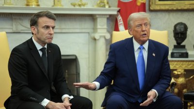 ترامب يكذّب ماكرون: عودتي إلى واشنطن لا علاقة لها بوقف النار!